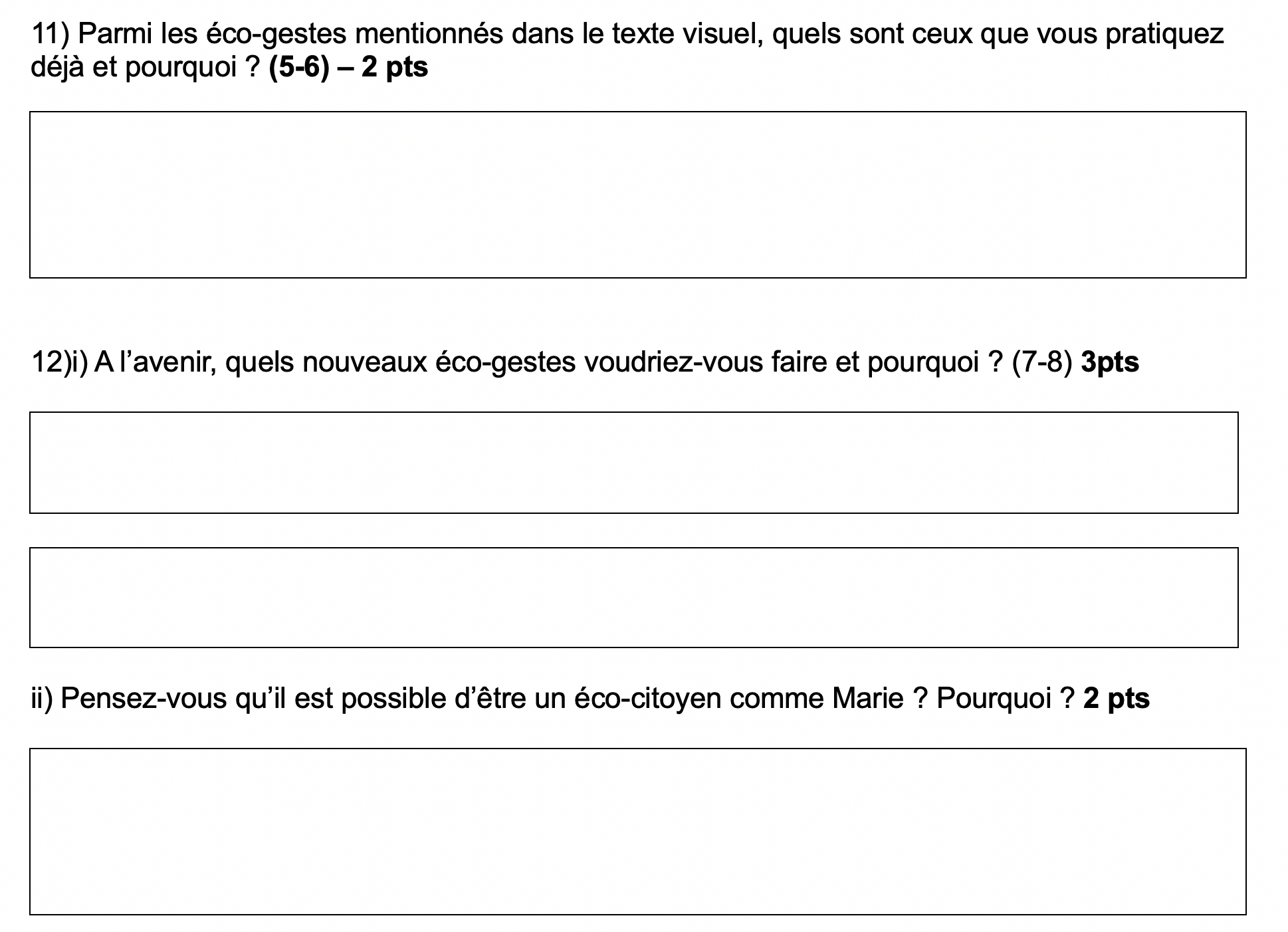 Myp French Critère A Compétent 